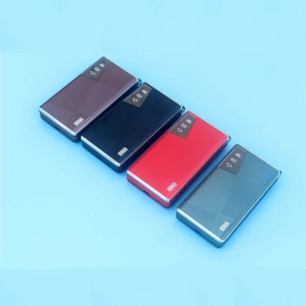Téléphone portable à rabat à gros bouton poussoir pour personnes âgées, 2.8 pouces, double carte Sim, téléphone portable MP3, torche FM sans fil, 4050 mAh, téléphone portable à clapet – Image 5