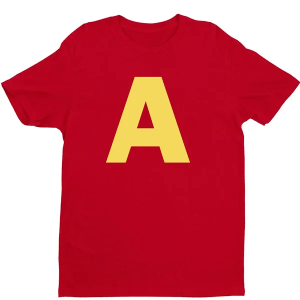 Alvin et les Chipmunks chemise rouge unisexe S/P film Promo Nerd Geek Animation adulte T-shirt graphique t-shirts coton T-shirt hauts – Image 2