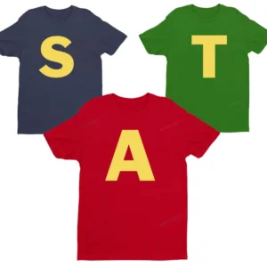 Alvin et les Chipmunks chemise rouge unisexe S/P film Promo Nerd Geek Animation adulte T-shirt graphique t-shirts coton T-shirt hauts