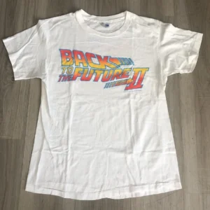 T-shirt vintage Retour vers le futur, grand t-shirt, convient au film M, torsadé, 2e partie, 1989